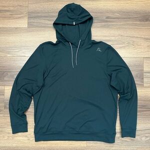 Rhobak Men’s Hesi Performance Hoody in Heather Ponderosa Green Size Large